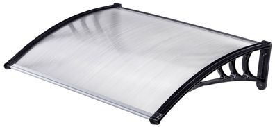 Türvordach DIY501, 100 x Breite 120 cm, Polycarbonat