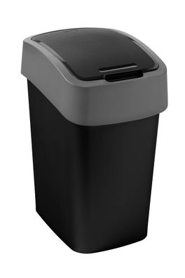 Korb Curver® Pacific FLIP BIN 45 Lit., 37.6x29.4x65.3 cm, schwarz grau
