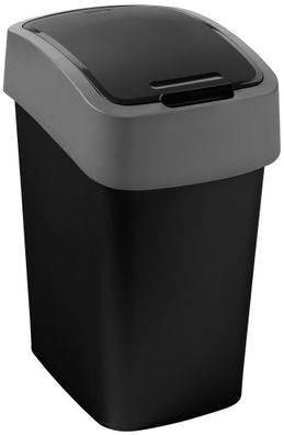 Korb Curver® Pacific FLIP BIN 9 Lit., 23.5x18.9x35 cm, schwarz grau, für
