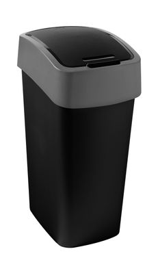 Korb Curver® Pacific FLIP BIN 25 Lit., 34x26x47 cm, schwarz grau, für