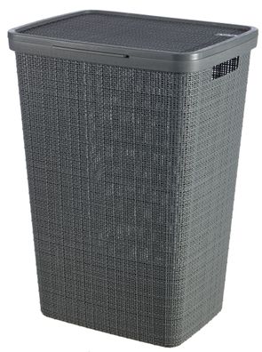 Wäschekorb Curver® JUTE, 58 Lit., grau, 34x43x60 cm