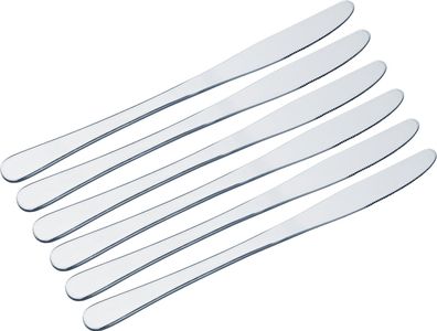 Messer MagicHome, Tischmesser, Besteck, Edelstahl, Packung 6 Stk