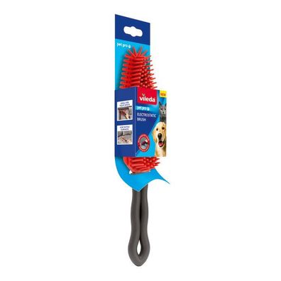 Bürste Vileda Pet Pro, elektrostatische Bürste, zur Entfernung von Tierhaaren