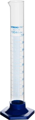 Zylinder Strend Pro, 100 ml, Messzylinder, Glas