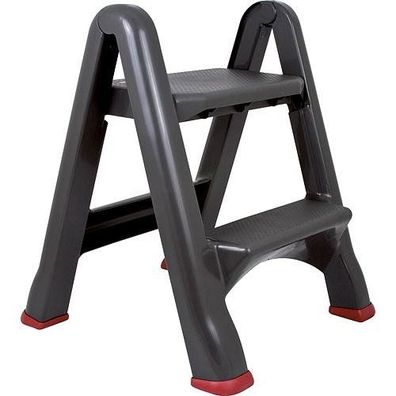 Tritt Curver® STEP STOOL, 2-stufig, ohne Griff, beidseitig