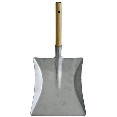 Schaufel Z162, Metall, lackiert mit Holzgriff, 47x21,5x8 cm