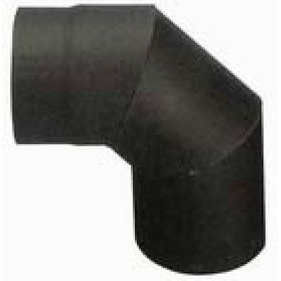 Bogen HS 090/150/1,5 mm, Rauchrohr, Rauchrohrbogen zum Verbinden von Rauchrohren