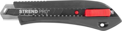 Messer Strend Pro Premium FD782, BlackMatt, SoftTouch, 18 mm, Abbrechklinge