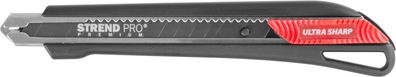 Messer Strend Pro Premium FD706, BlackMatt, SoftTouch, 9 mm, Abbrechklinge