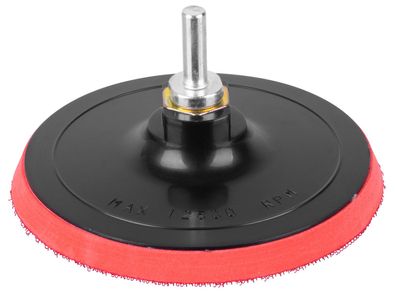 Träger Strend Pro HK-910S 125 mm, M14, Schleifpapier, mit Schaft 8 mm