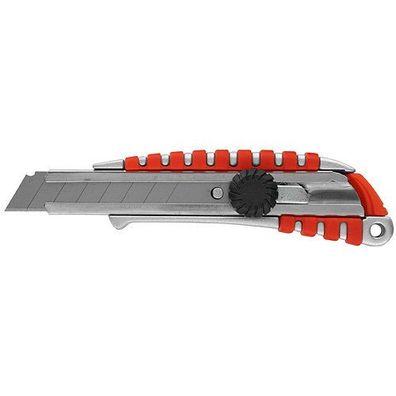 Messer Strend Pro 18 mm, Abbrechklinge, mit Rad, Alu/Kunststoff