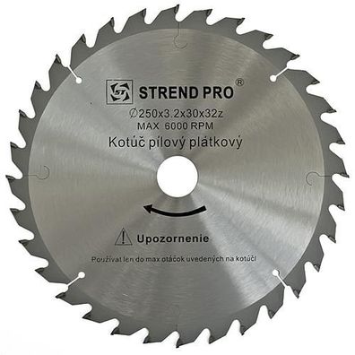 Sägeblatt Strend Pro SuperSaw NWG 300x3, 2x30 36T, für Holz