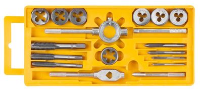 Satz Gewindebohrer und Schneideisen Strend Pro SX1016, 16-teilig