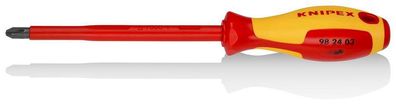 Schraubendreher KNIPEX 98 24 03, 270 mm, PH 3, VDE 1000V