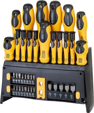 Satz Schraubendreher und Bits Strend Pro SDB139, 39-teilig, TX+PH+ Schlitz