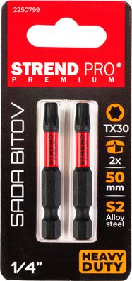 Bit Strend Pro Premium Torx, T 30, Pack. 2 Stk