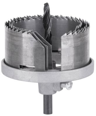 Satz von Lochsägen Strend Pro HC417, 60-67-74 mm, für Holz, Säge