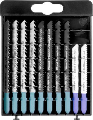 Stichsägeblätter Strend Pro Premium, Set, Mix, Packung 10 Stk