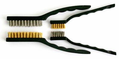 Bürsten-Set Strend Pro BWS 378, 4-teiliges Bürsten-Set, 2x175 mm, 2x225 mm