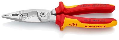 Zange KNIPEX 13 86 200, 200 mm, multifunktional
