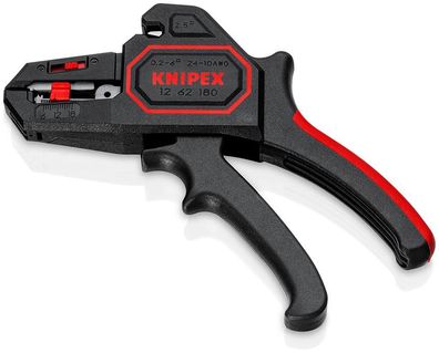 Zange KNIPEX 12 62 180, 180 mm, 0.2-6.0mm, Abisolierzange, automatisch