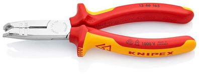 Zange KNIPEX 13 46 165, 165 mm, Abisolier-, Multifunktions-, DIN 5746