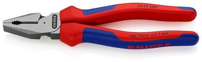 Zange KNIPEX 02 02 200, 200 mm, Kraft-Kombinationszange, DIN5746