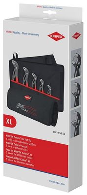 Zangensatz Knipex 00 19 55 S5, Cobra, 5-teilig