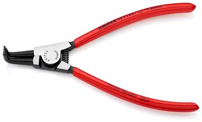 Zange KNIPEX 46 21 A21, 19-60 mm, 90° gebogen, für äußere Sicherungsringe