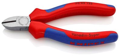 Zange KNIPEX 70 02 125, 125 mm, Seiten-, Schneid