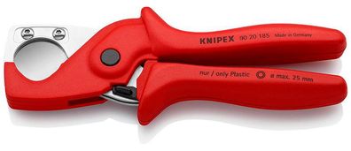 Zange KNIPEX 90 20 185, 185 mm, zum Schneiden von Schläuchen 4-25mm