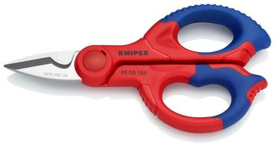 Schere KNIPEX 95 05 155 SB, 155 mm, Elektriker