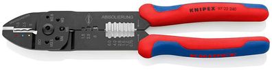 Zange KNIPEX 97 22 240 SB, 240 mm, 0.5-6.0mm/AWG 20-10, Crimp