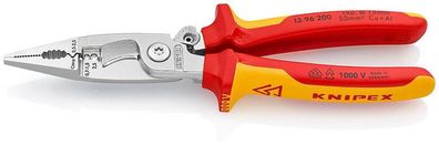 Zange KNIPEX 13 96 200, 200 mm, multifunktional