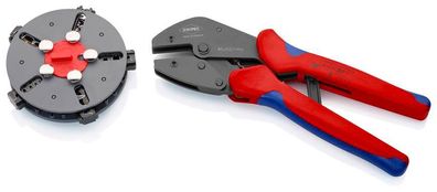 Zange KNIPEX 97 33 02, 250 mm, 0.25-6.0mm/AWG 24-10, MultiCrimp