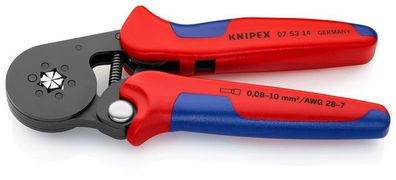 Zange KNIPEX 97 53 14, 180 mm, 0.08-10.0mm, selbsteinstellend, Crimpzange