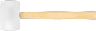 Hammer Strend Pro HM221 900 g, Gummihammer, WhiteHead, Holzgriff