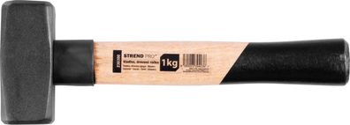 Hammer Strend Pro HS0301, 1000 g, Holzgriff, Grifflänge 260 mm
