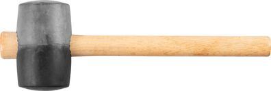 Hammer Strend Pro 680 g, Gummihammer, Blackhead, Holzgriff