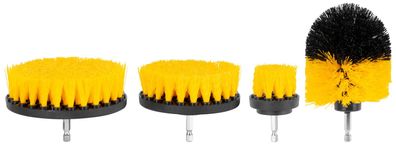 Bürsten Strend Pro, Reinigungsbürste, für Bohrmaschine, 4-teiliges Set