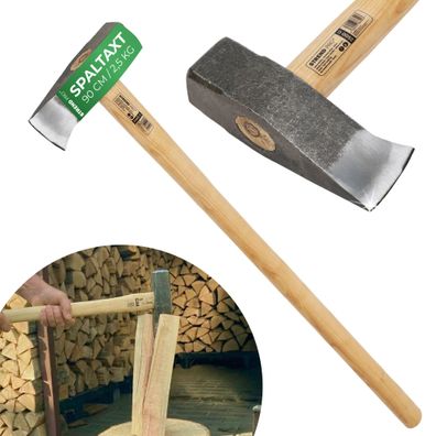 Axt Strend Pro A6441 Sandblaster 2500 g, Spaltaxt, Keilaxt, Holzstiel 900