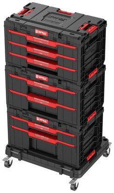 Box QBRICK® System ONE Workshop - Cart, 3x Toolbox, 4-teiliges Set