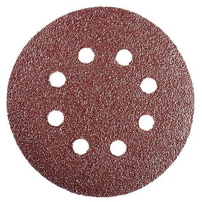Schleifscheibe KONNER D38, 125 mm, P100, mit Löchern, Schleifmittel