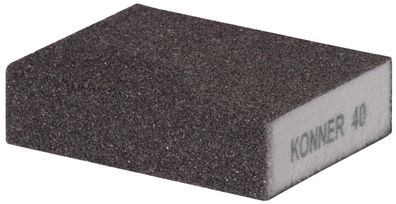 Schwamm KONNER P40, Schleifschwamm, 100x70x25 mm, AluOxide