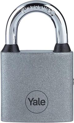 Vorhängeschloss Yale Y111S/60/132/1, Eisen, silber, 63 mm, 3 Schlüssel