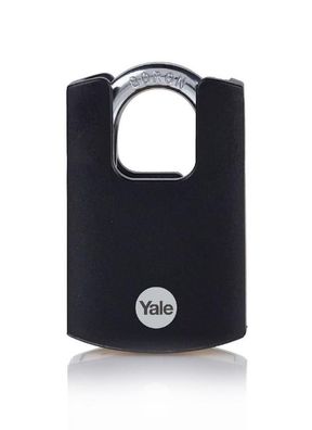 Vorhängeschloss Yale Y121B 40 125 1, High Security, schwarz, 46 mm, 3 Schl