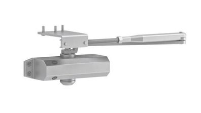 Türschließer Yale DC3500 EN 2/3/4, mit Arm und Parallelplatte, silber