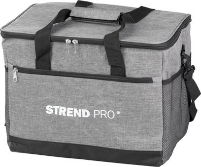 Kuhltasche Strend Pro, 30L, grau, faltbar, Camping, 27x40x31 cm