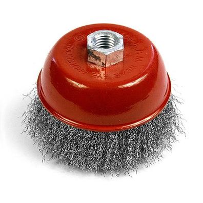 Bürste Strend Pro CCB-501, 125 mm, Topf-, gewellt, M14x2, Draht 0.3 mm