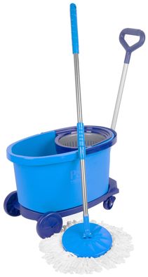 Reinigungsset Strend Pro, industriell, Rotationsmopp mit Eimer auf